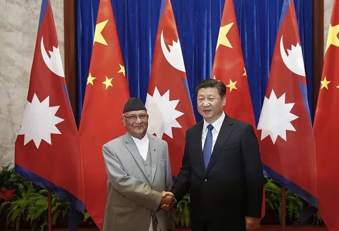 Xi goes to Nepal  