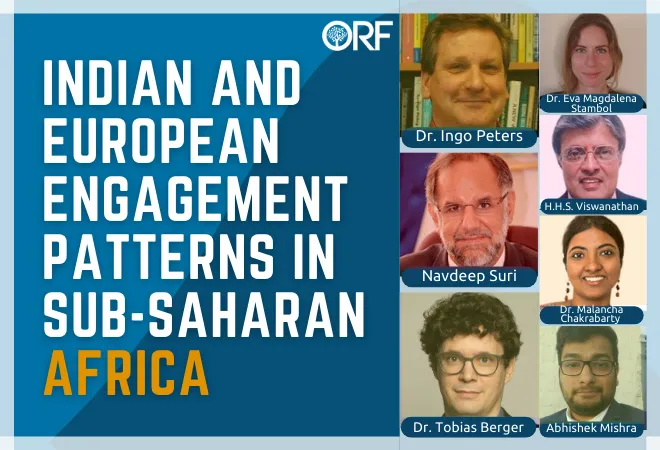Indian and European engagement patterns in Sub-Saharan Africa