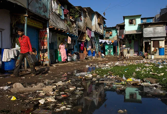 Poor sanitation in Mumbai’s slums is compounding the Covid19 threat