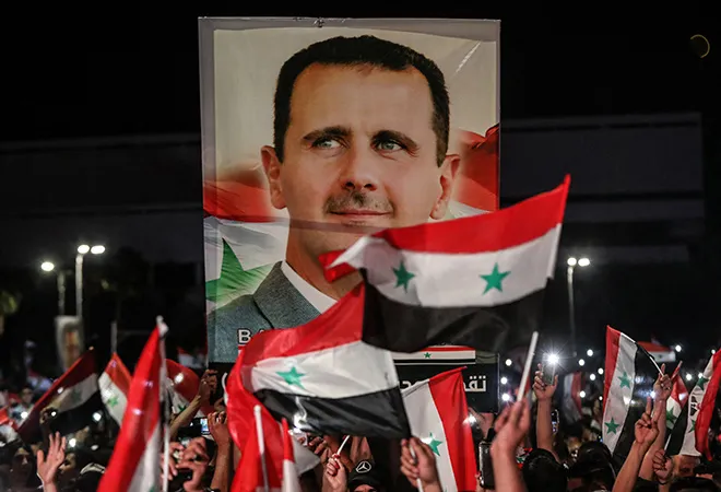 Bashar al-Assad, re-elected as Syrian president after two decades of rule  