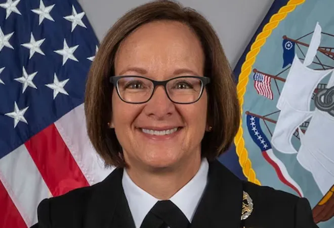 US Navy under Biden gets its first woman chief  