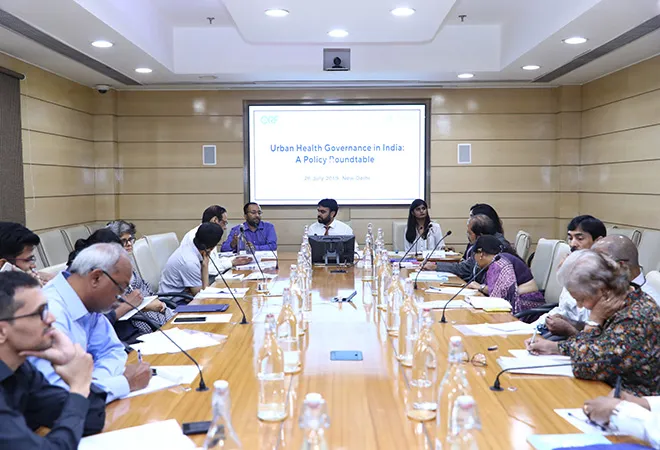 Urban Health Governance in India: A policy roundtable  