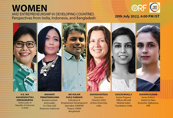 Women and entrepreneurship in developing countries: Perspectives from India, Indonesia, and Bangladesh  