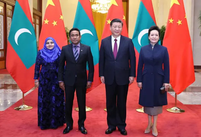 Maldives’ tilt towards China: Yameen’s innovative way of putting the ball in the court of West  