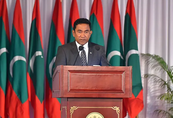 Maldives: Yameen ‘wins’ first floor-test against strong combine