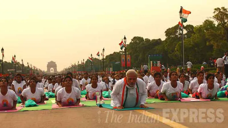 Yoga diplomacy