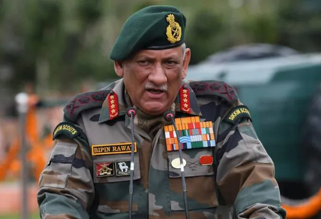 Army chief Bipin Rawat’s recent comment on CAA-NRC protests  