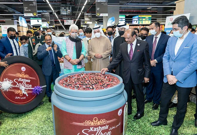 Shipping, shopping, and saffron: India-UAE strategic partnership on display in J&K  