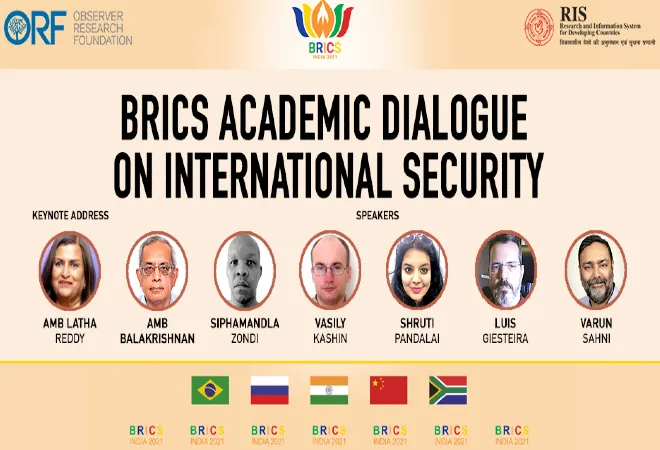 BRICS Academic Dialogue on international security