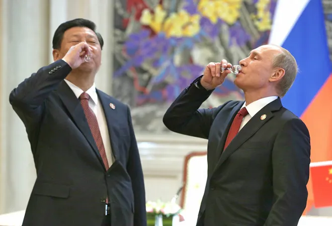 China and Russia’s show of force  