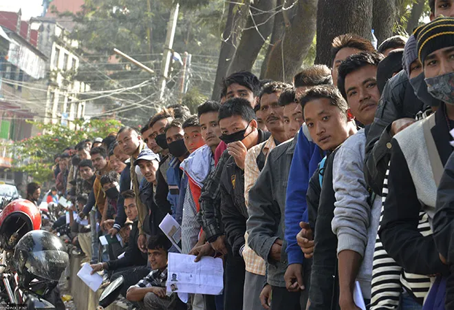 Massive outflow of youth from Nepal: A security issue in the making