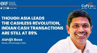 Though Asia leads the cashless revolution, Indian cash transactions are still at 89%