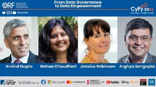 From Data Governance to Data Empowerment || ORF CyFy 2021
