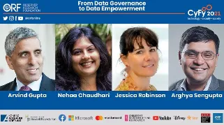 From Data Governance to Data Empowerment || ORF CyFy 2021  