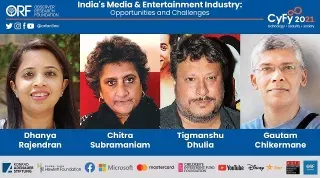 India's Media & Entertainment Industry: Opportunities and Challenges​ || ORF CyFy 2021  