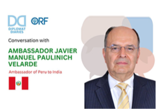Diplomat Diaries | Interaction with Javier Manuel Paulinich Velarde, Ambassador of Peru to India