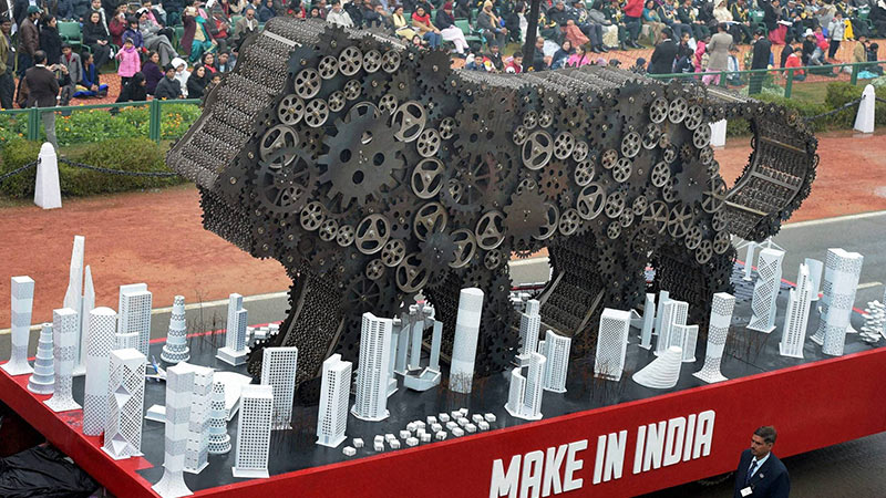 Make in India, Horse, Parade
