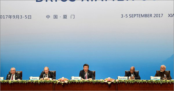 Xi, BRICS, Xiamen, Samir Saran, WEF, WEF Forum