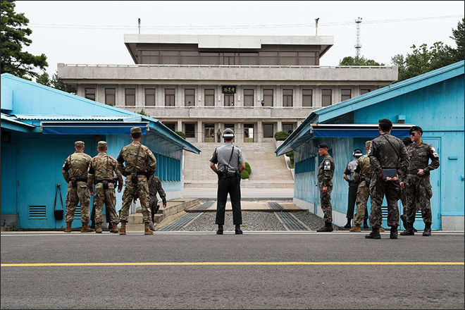 Korean leaders, Panmunjeom, 27 April, transformation, strategic course, world order, Korean peninsula, global strategies, 21st century, Dhaval Desai​