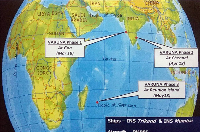 Indian Navy, Samir Saran, Abhijit Singh, Indo-Pacific, Djibouti, Reunion Islands