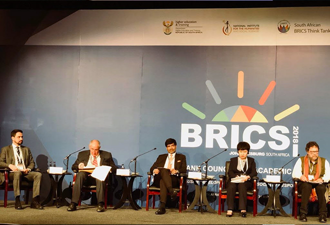 BRICS 2018, BRICS Academic Forum, Samir Saran, Johannesburg, South Africa, ideology, digital