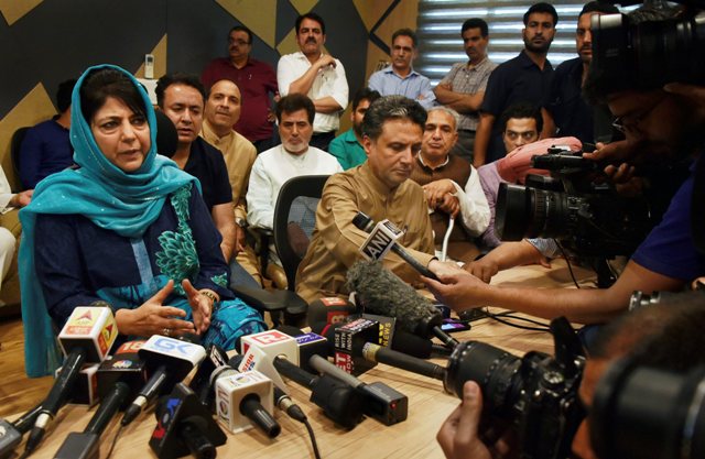 unlikely allies, soft separatist, BJP, PDP, government, incompatibility, political gesture, coalitions, stability, Mehbooba Mufti, failure, Kashmir problem, Kashmir, political problem, political dialogue